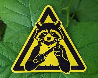 WILDLIFE AREA Vinyl Sticker