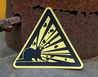 EXPLOSIVE Vinyl Sticker