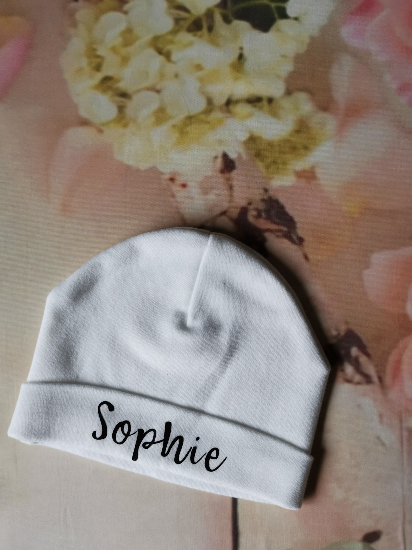 Personalised Baby Hat Newborn Gift Etsy