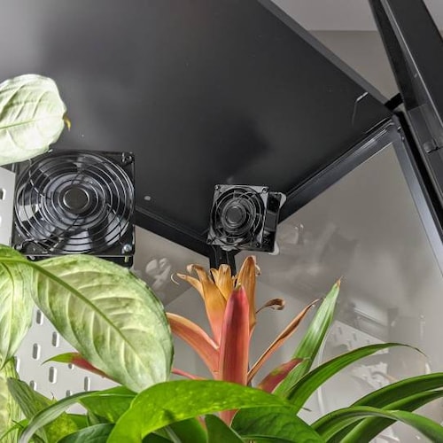 Ikea Greenhouse 120mm Fan Mount Etsy