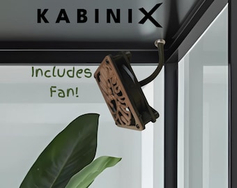 Ventilator mit FlexiMount Für Ikea Gewächshausschrank