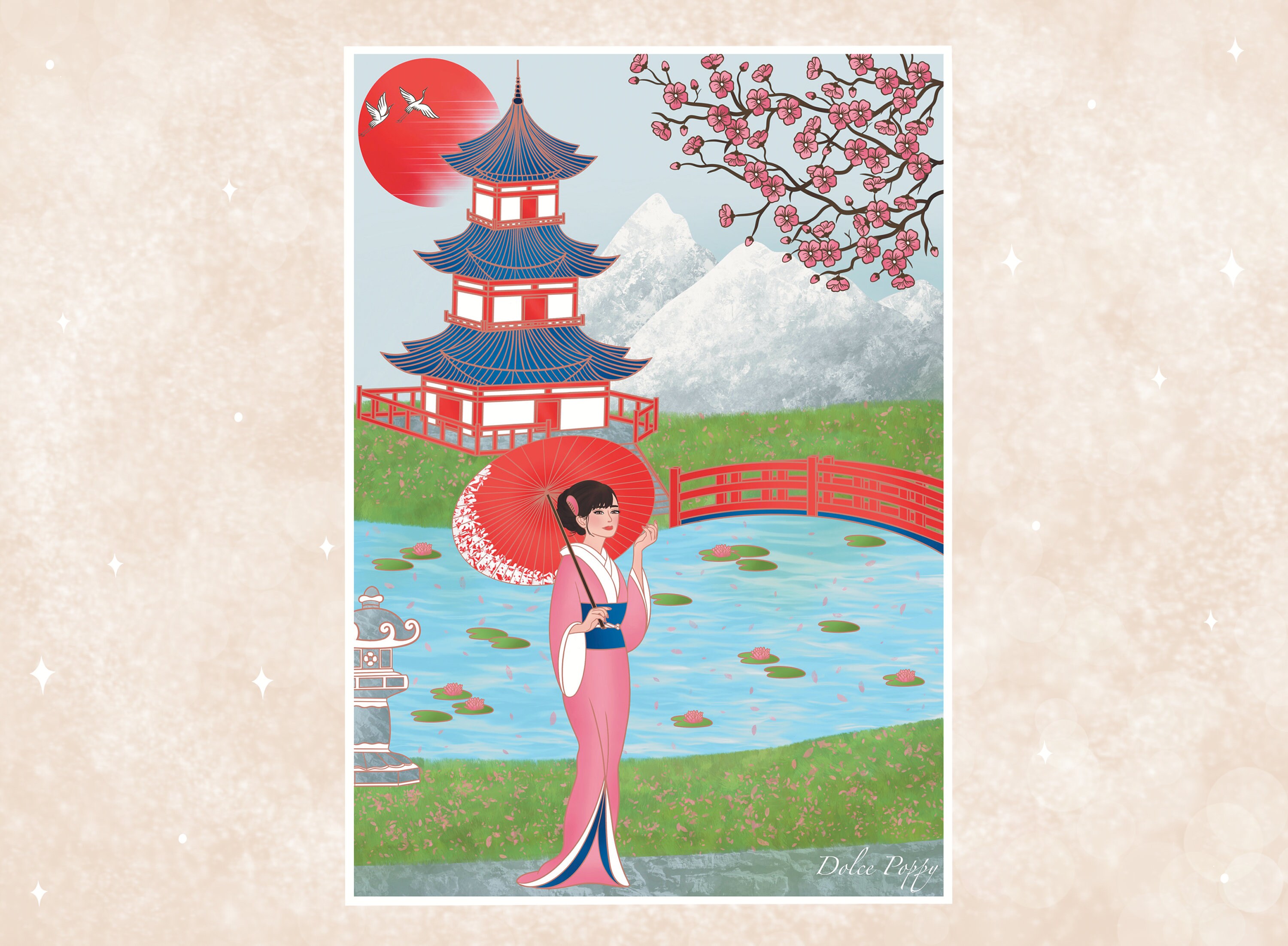 Affiche A4 | A5 - Japon