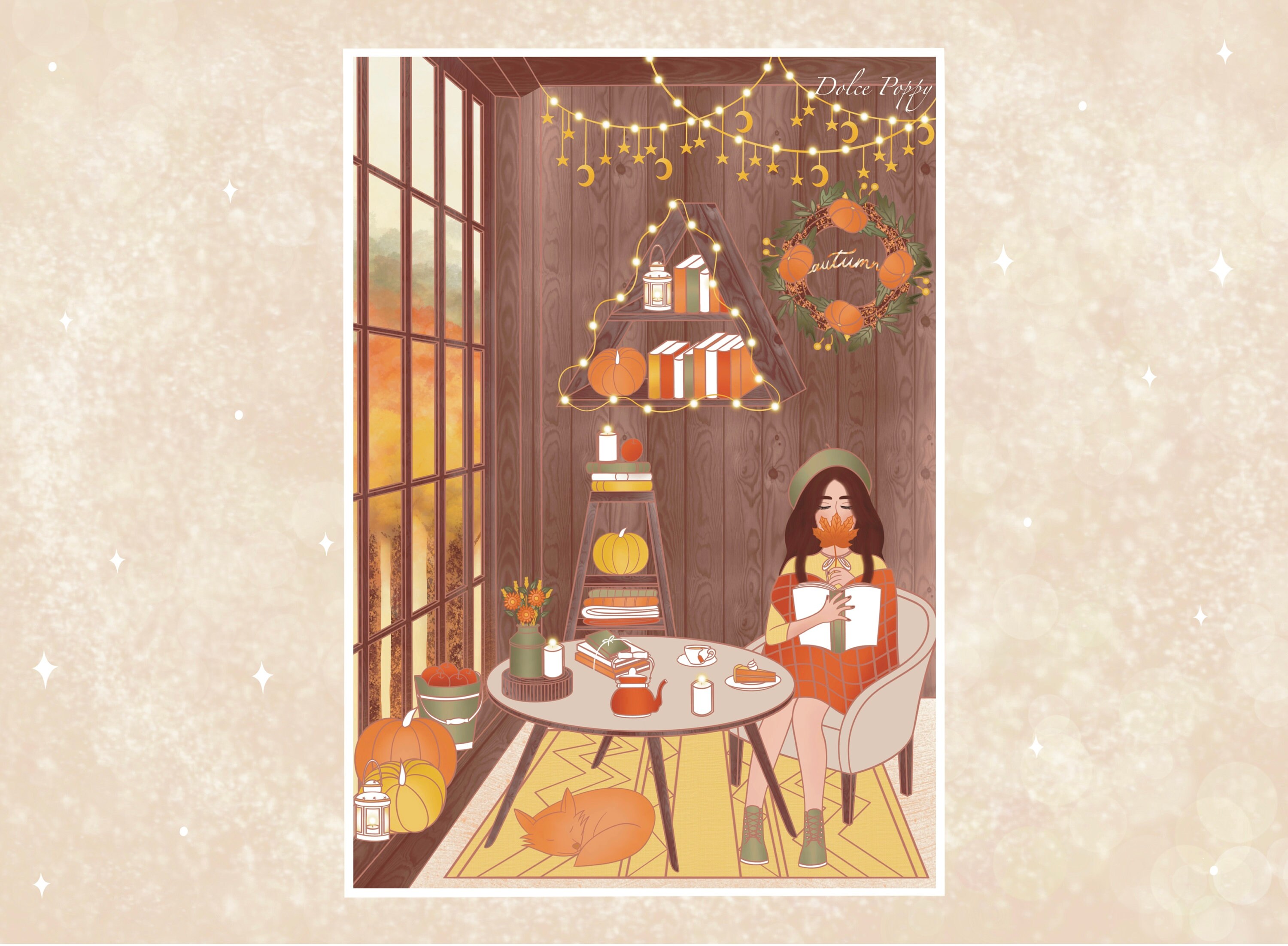 Affiche A4 | A5 - Ambiance d'automne