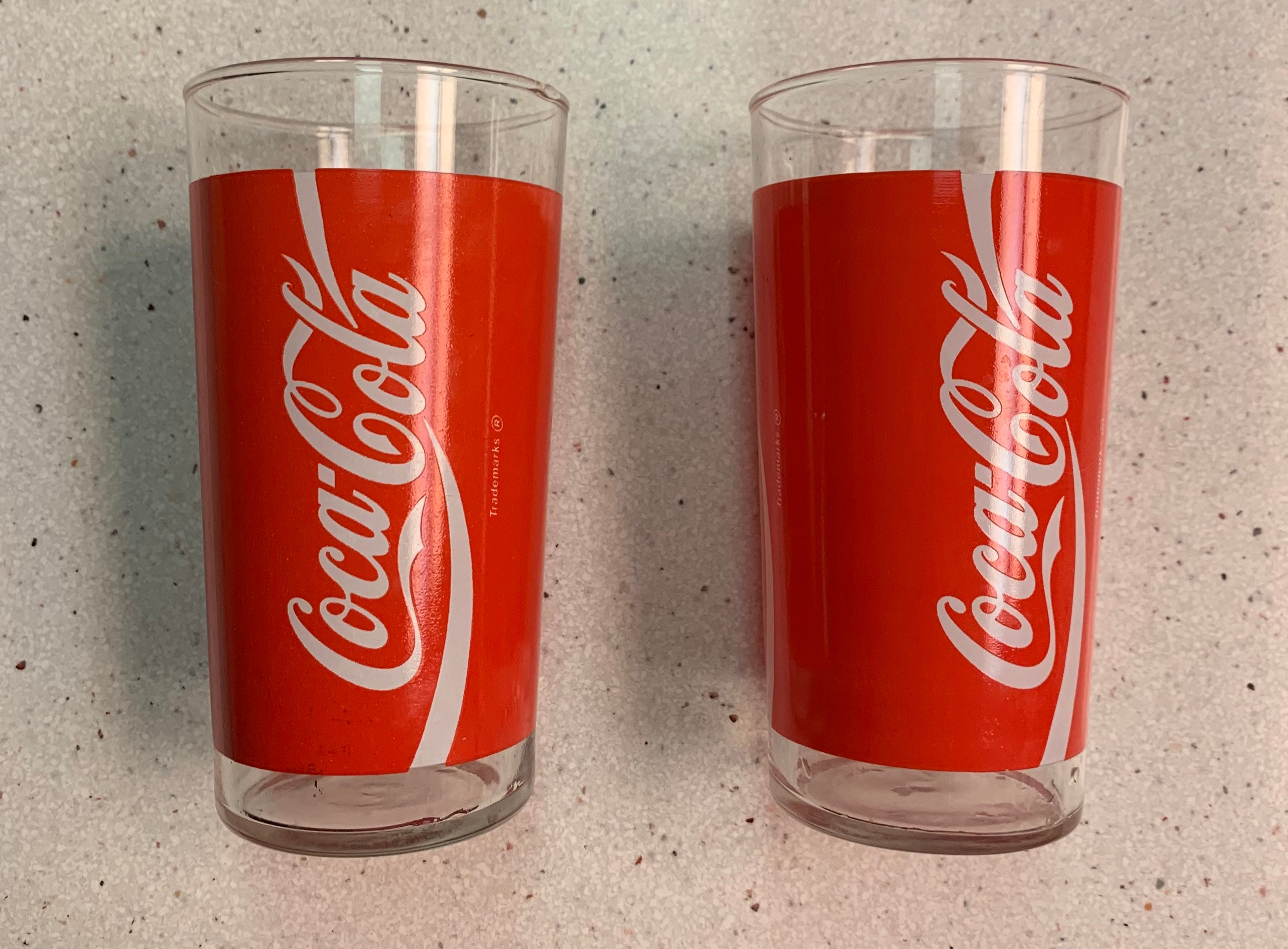 Coca-cola Glasses - Etsy