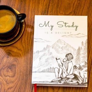 JW Gift - Bible Journal for Jehovah's Witnesses - My Study is a Delight - Pioneer School Gift - JW Bible Study Notebook - JW Baptism Gift image 5