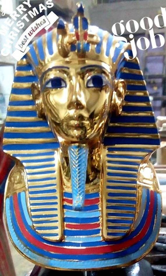 Golden Mask Of Tutankhamun.