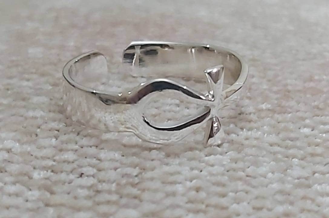 Handmade Egyptian Key OF LIfe Ring,Sterling Silver 925,Egyptian Jewelry - Thumbnail 2