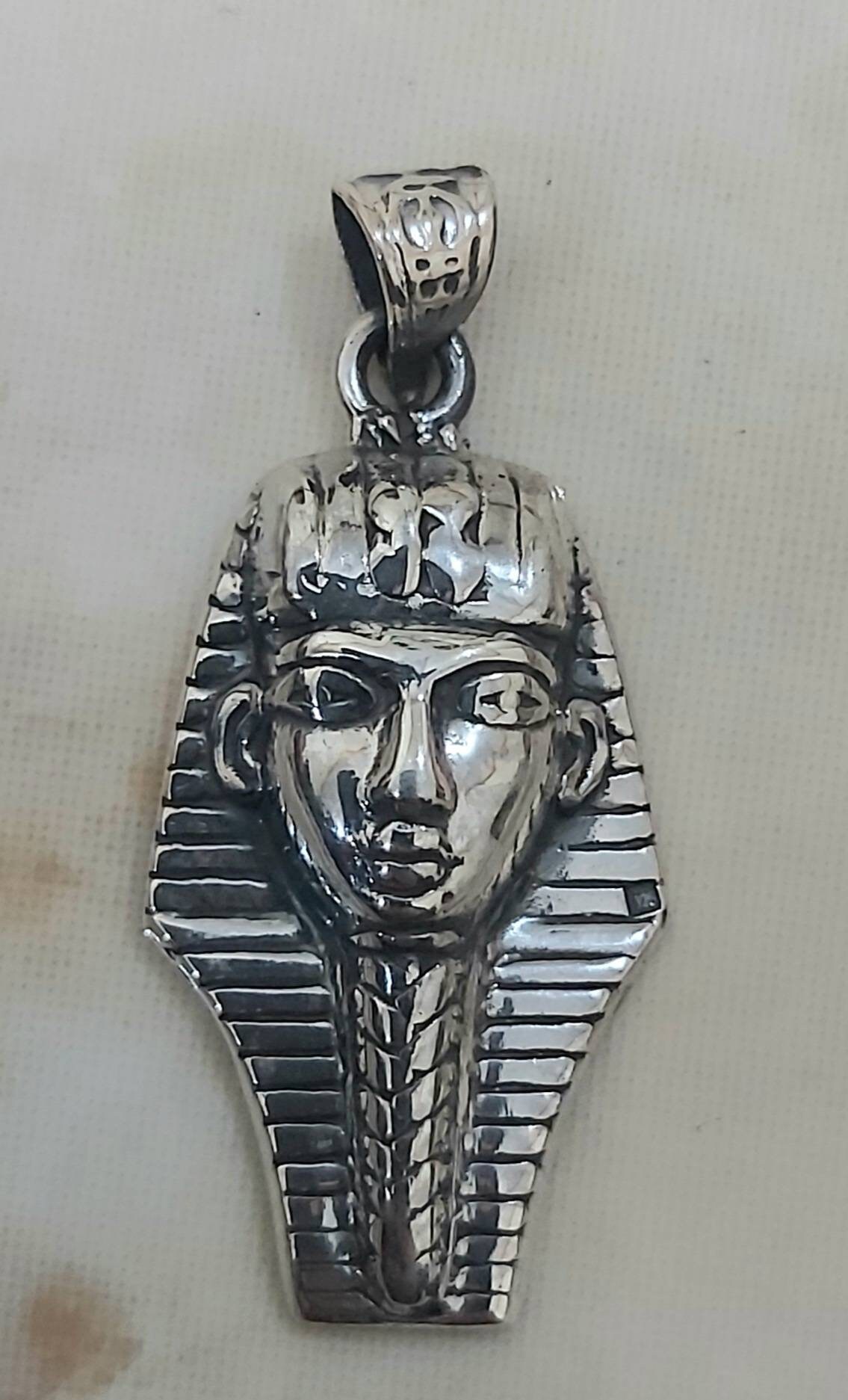 Handmade Egyptian King Tut Mask Pendant