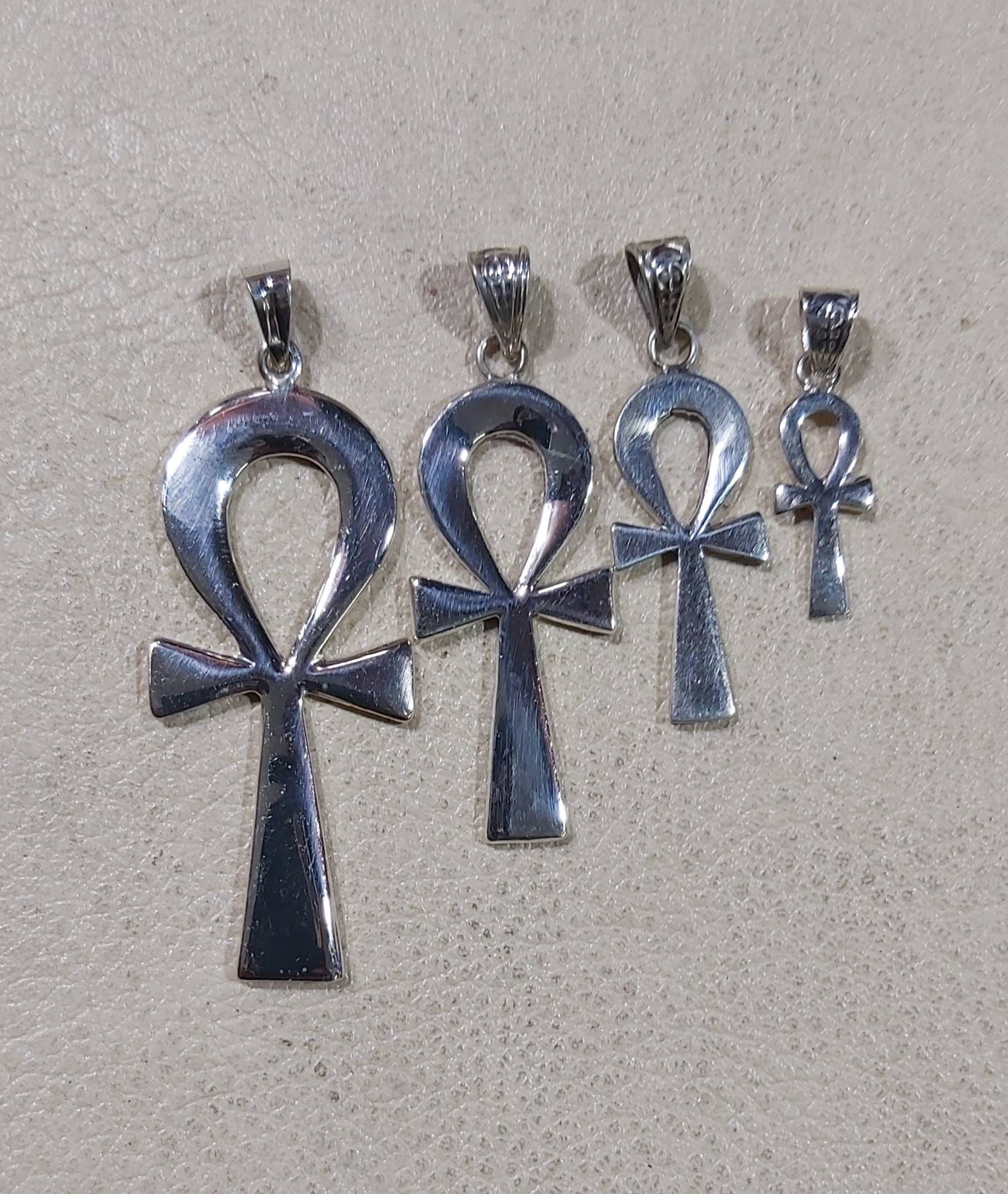 Handmade Egyptian Sterling Silver 925 Key of Life. - Thumbnail 3