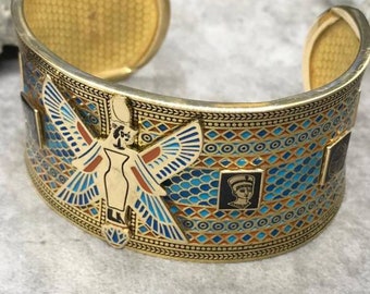 Egyptian Handmade 18K Tutankhamun Bracelet