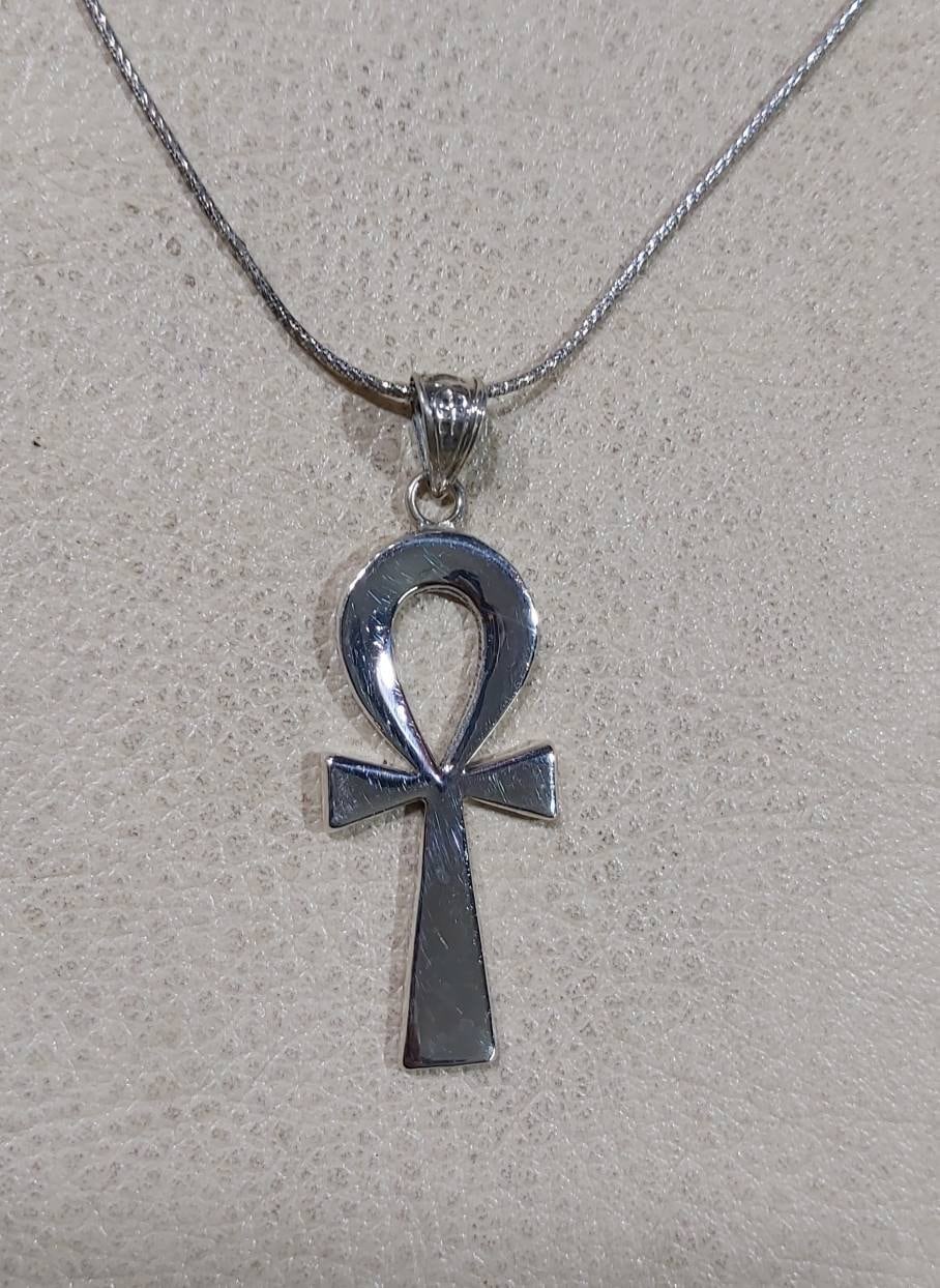 Handmade Egyptian Sterling Silver 925 Key of Life.