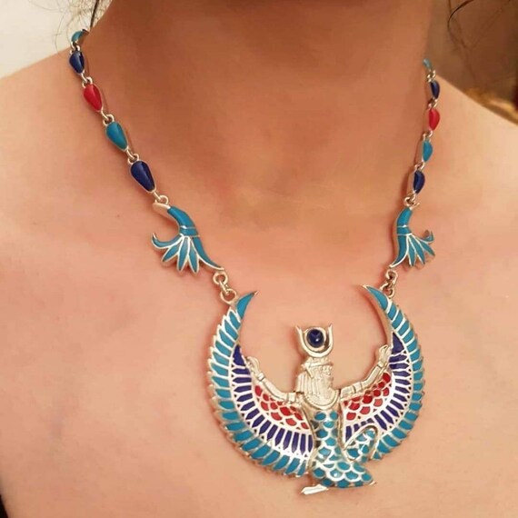 エジプトペンダント 古代エジプト カルトゥーシュ バロック エジプト風