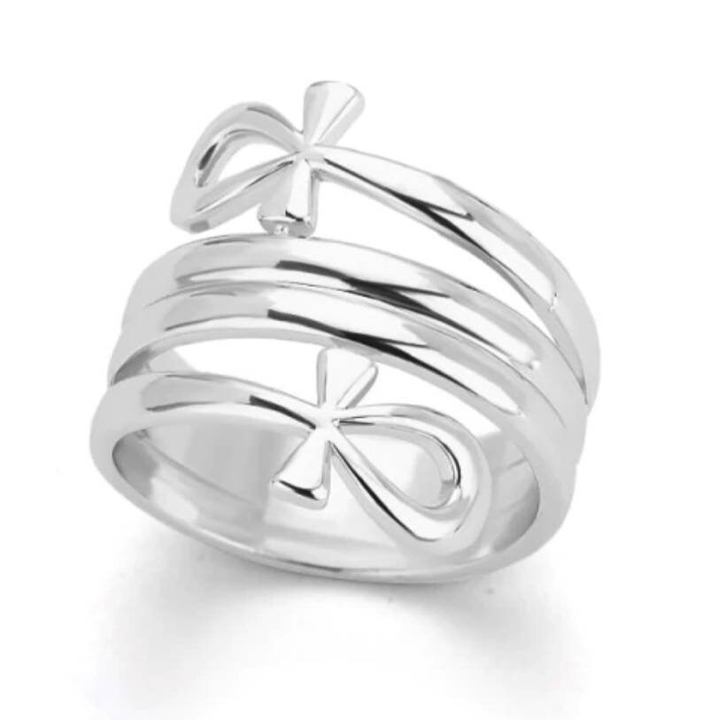 Handmade Egyptian 18K Key Of Life Ring - Thumbnail 5