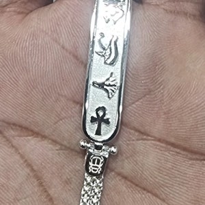 COSMIC CARTOUCHE BRACELET SILVER main image 0