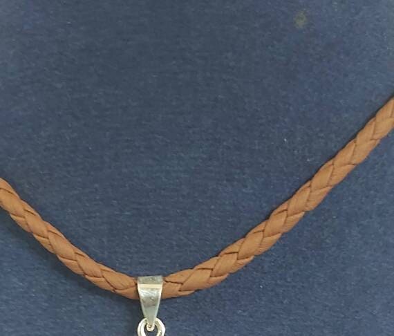 Egyptian Handmade Silver 925 Necklace Eye of horus With Cobra - Thumbnail 5