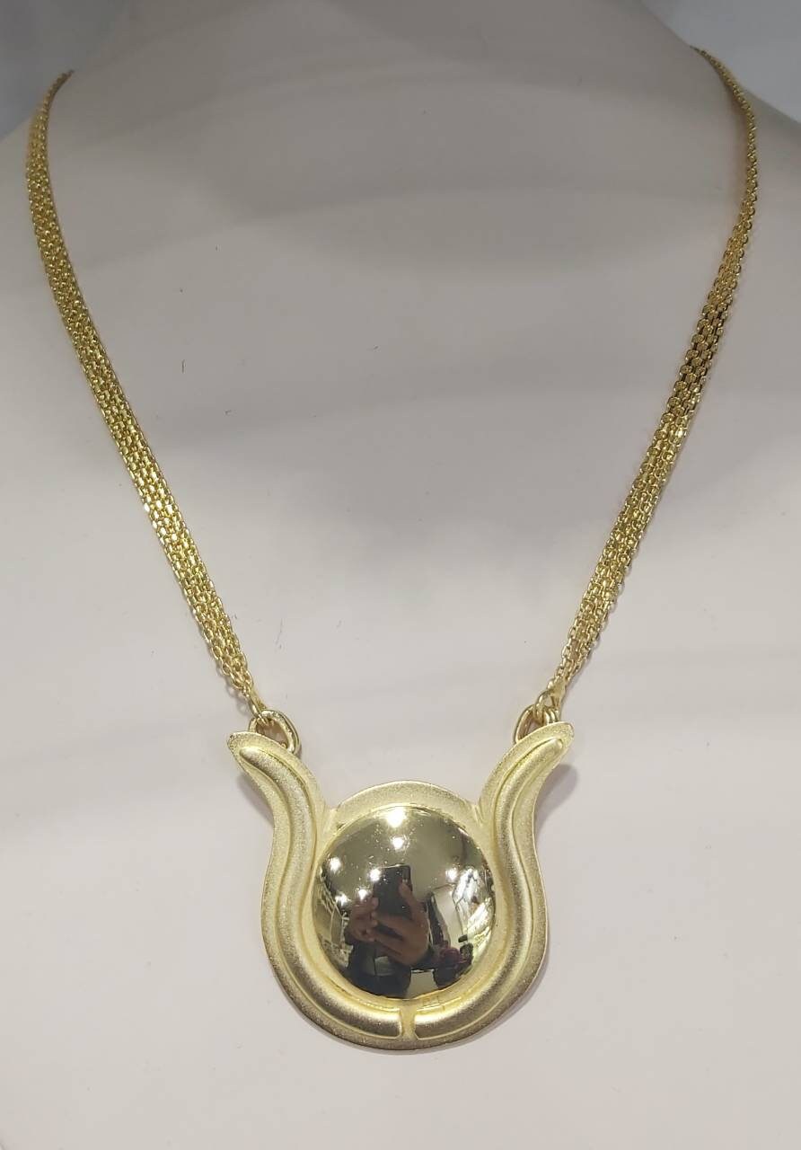 Egyptian Handmade Sterling Silver 925 Isis Amulet Necklace - Thumbnail 5