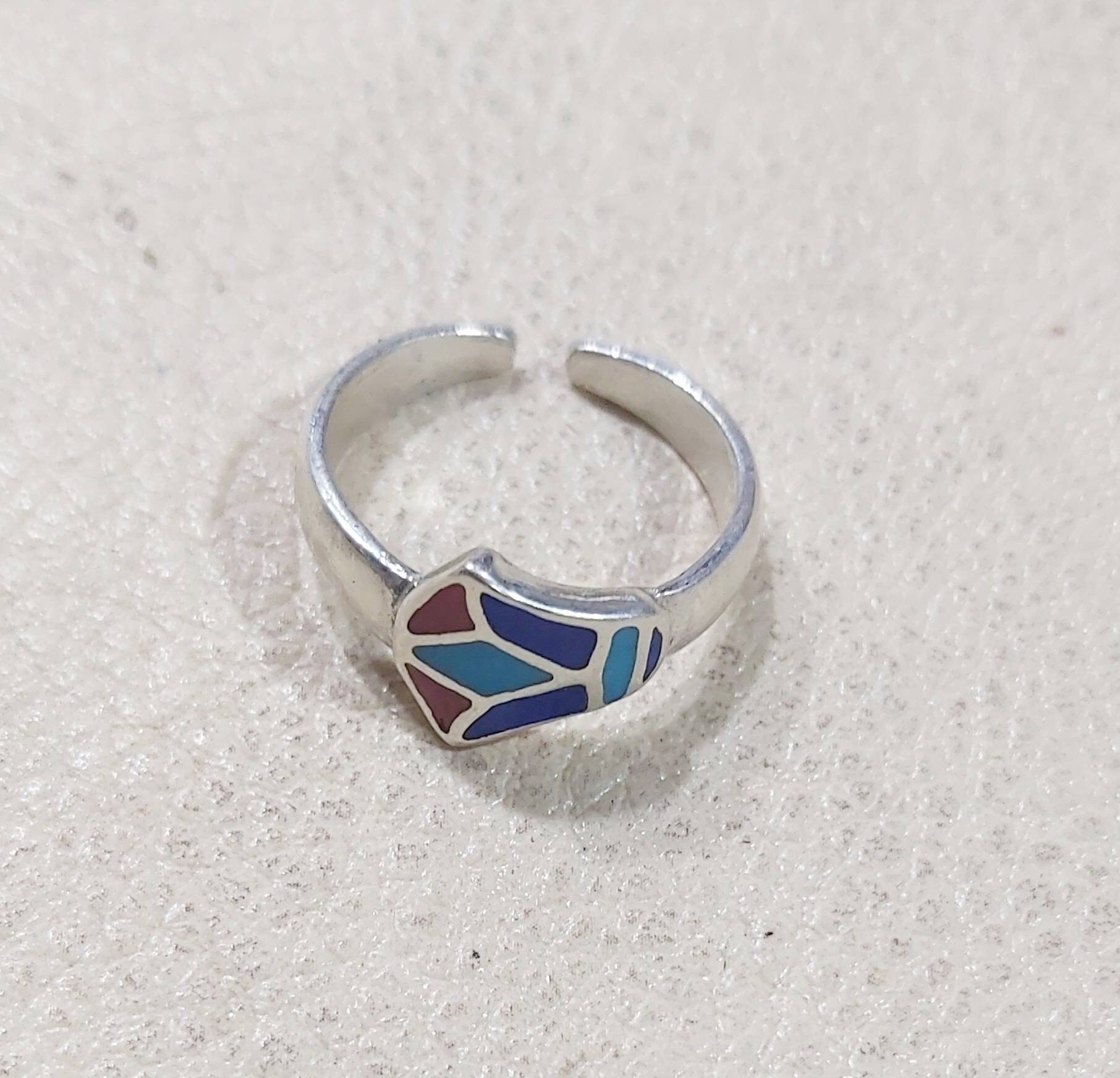 Handmade Egyptian Sterling Silver 925 Lotus Jewerly Sets(Earring-Bracelet-Ring) - Thumbnail 5