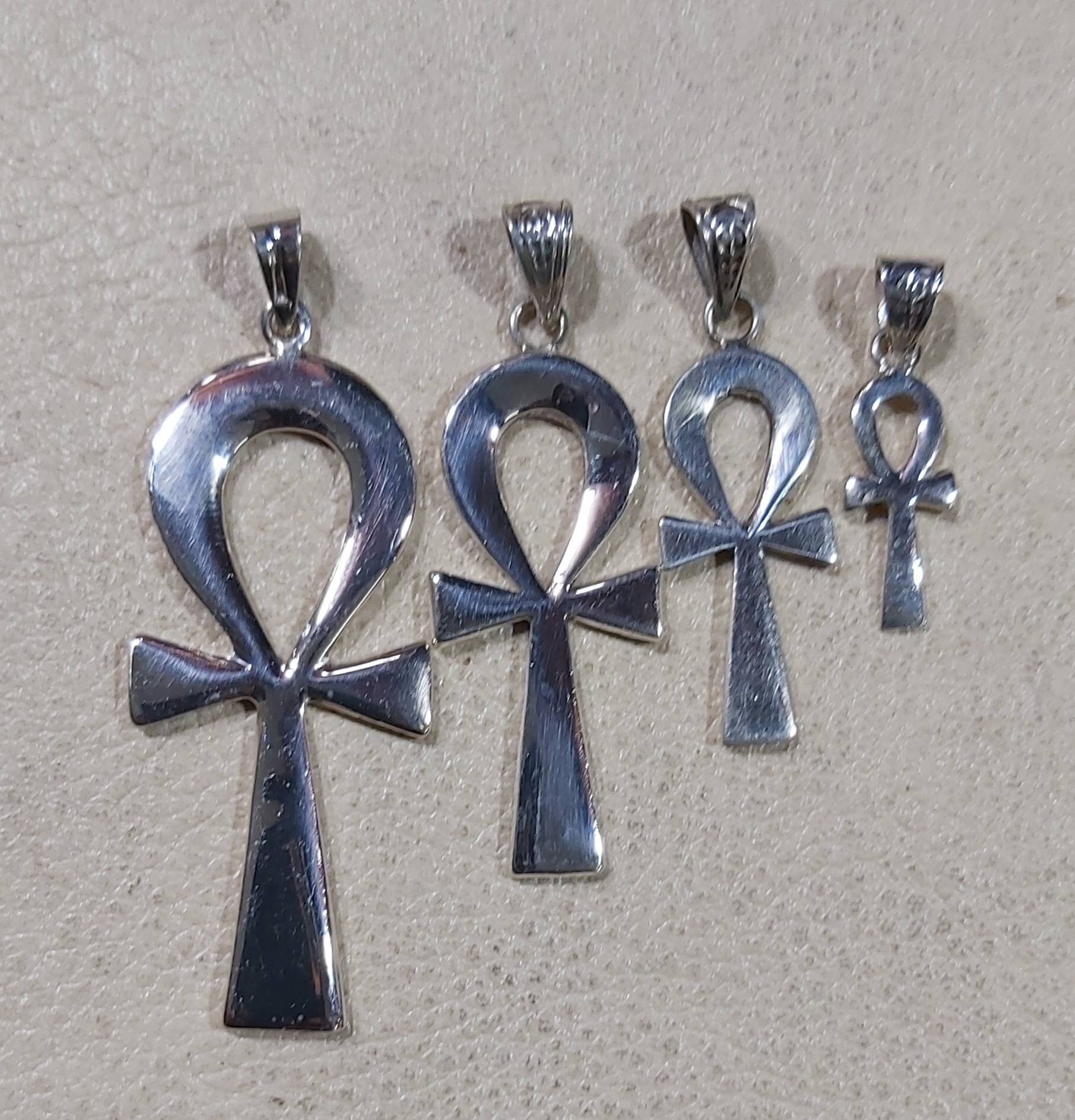 Handmade Egyptian Sterling Silver 925 Key of Life. - Thumbnail 6
