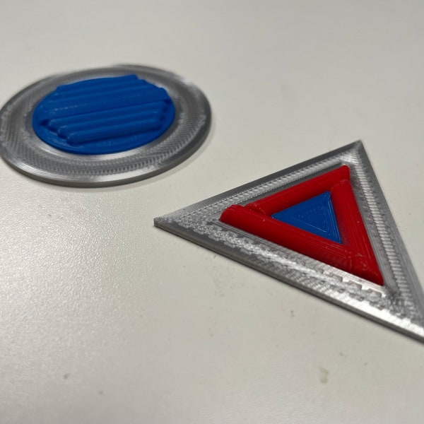 Star Wars 'Mandalorian' & 'Book of Boba Fett' Peli Motto Shoulder Badges - 3D Printed Kit