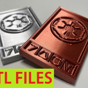 Star Wars Imperial Credit / Tip Holder - 3D Printable Files