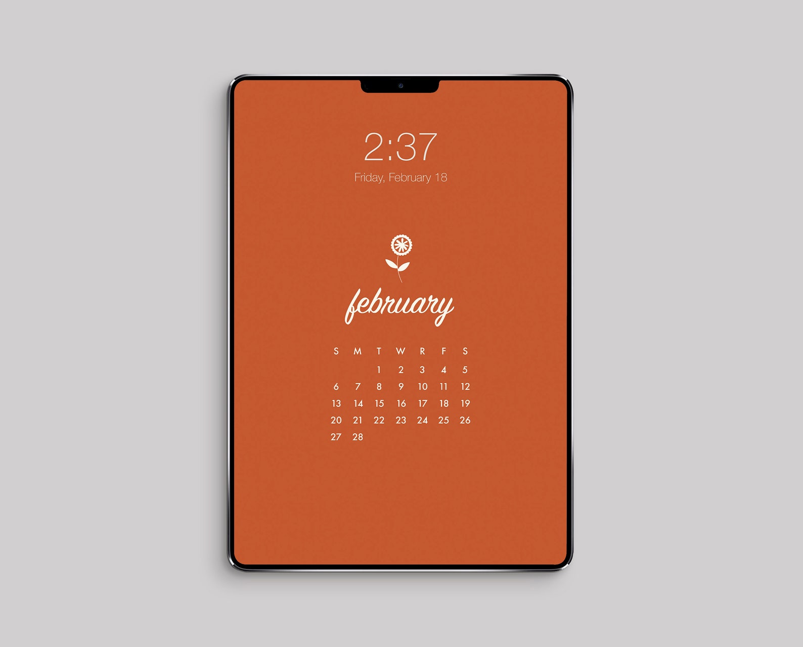 2021 iPad Wallpaper Calendar Retro Wallpaper for iPad Etsy