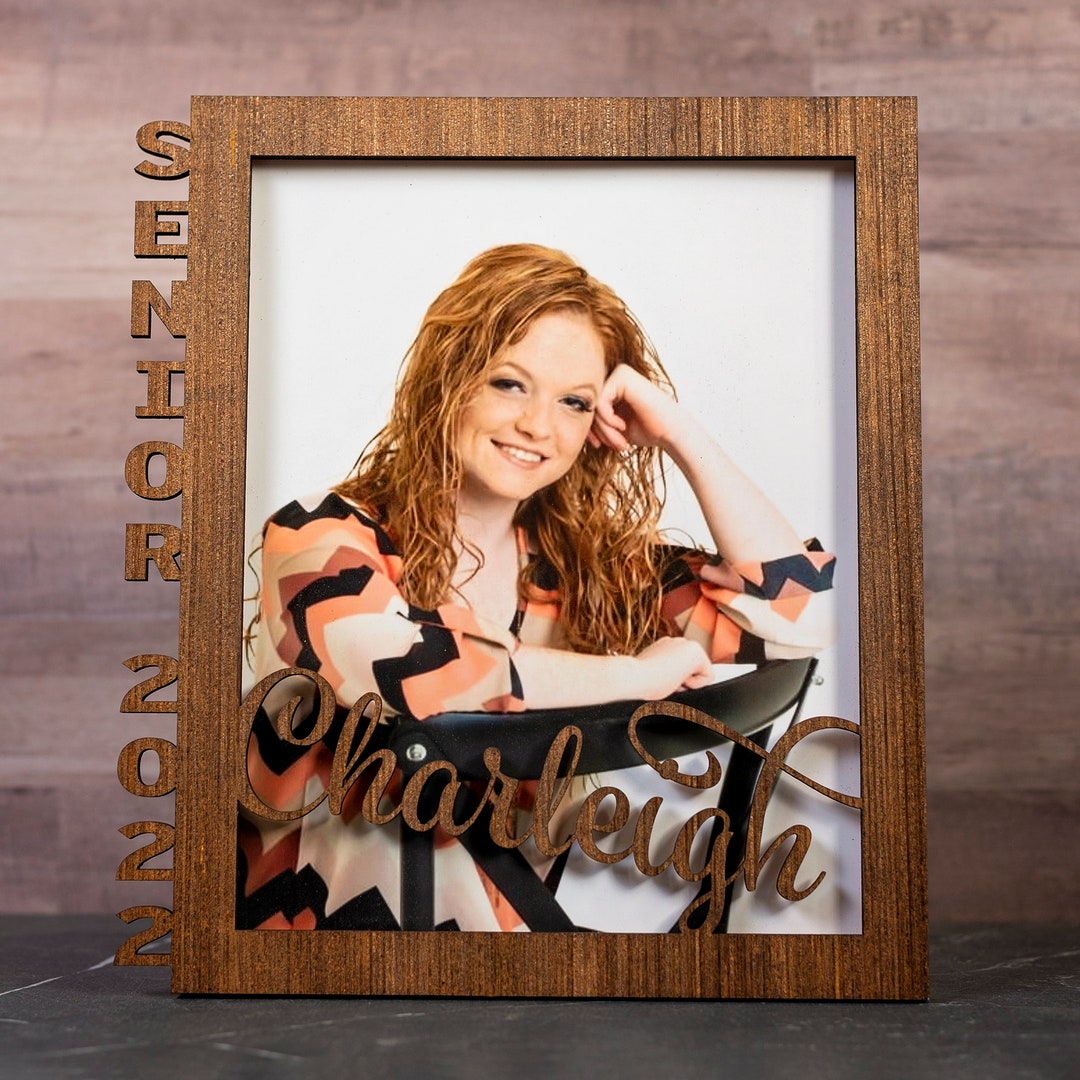 Senior Photo Frame | Personalized Senior Gift | Graduate Photo Frame ...