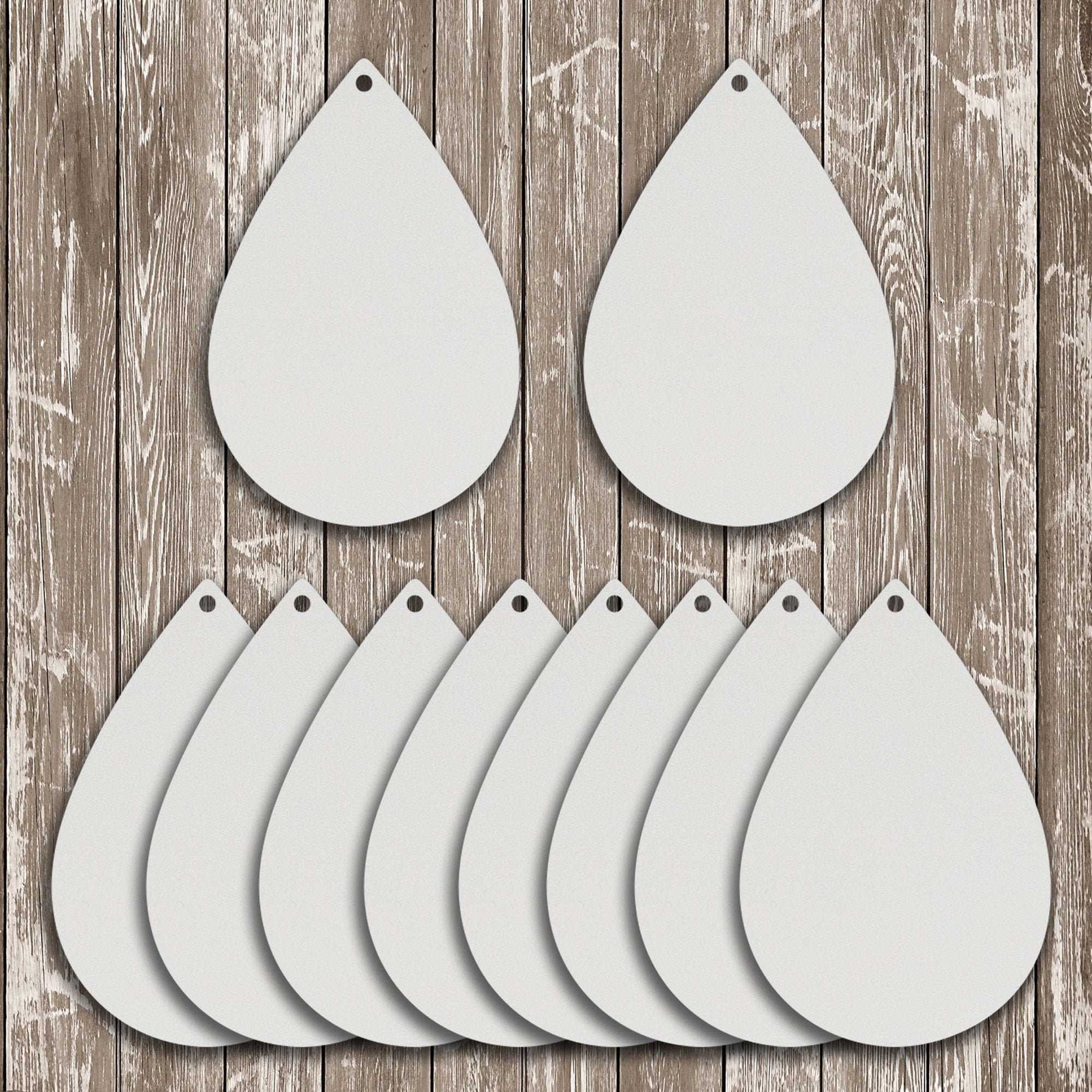 TEARDROP WOOD EARRING BLANKS – N.W. Couples Creations LLC