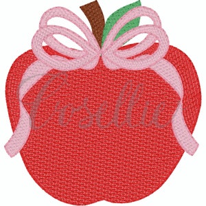 Apple Bogen Stickmuster, Kunst, Apfel, Bücher, Buntstifte, Vintage Buntstifte, Back to school, Vintage Stitch Stickmuster, Schule, Bogen
