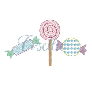 Candy quick stitch embroidery design, Candy embroidery design, Lollipop, Girl, Candy, Gum ball, Vintage stitch embroidery design, Gumball