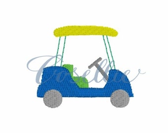 Mini Golf cart embroidery design, Golf embroidery design, Golf, Golf clubs, Mini golf, Golf ball, Golf cart, Boy design, Girl design