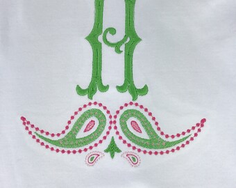 ペイズリー刺繍デザイン - Etsy 日本
