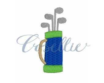 Mini Golf bag embroidery design, Golf embroidery design, Golf, Golf clubs, Mini golf, Golf ball, Golf cart, Boy design, Girl design
