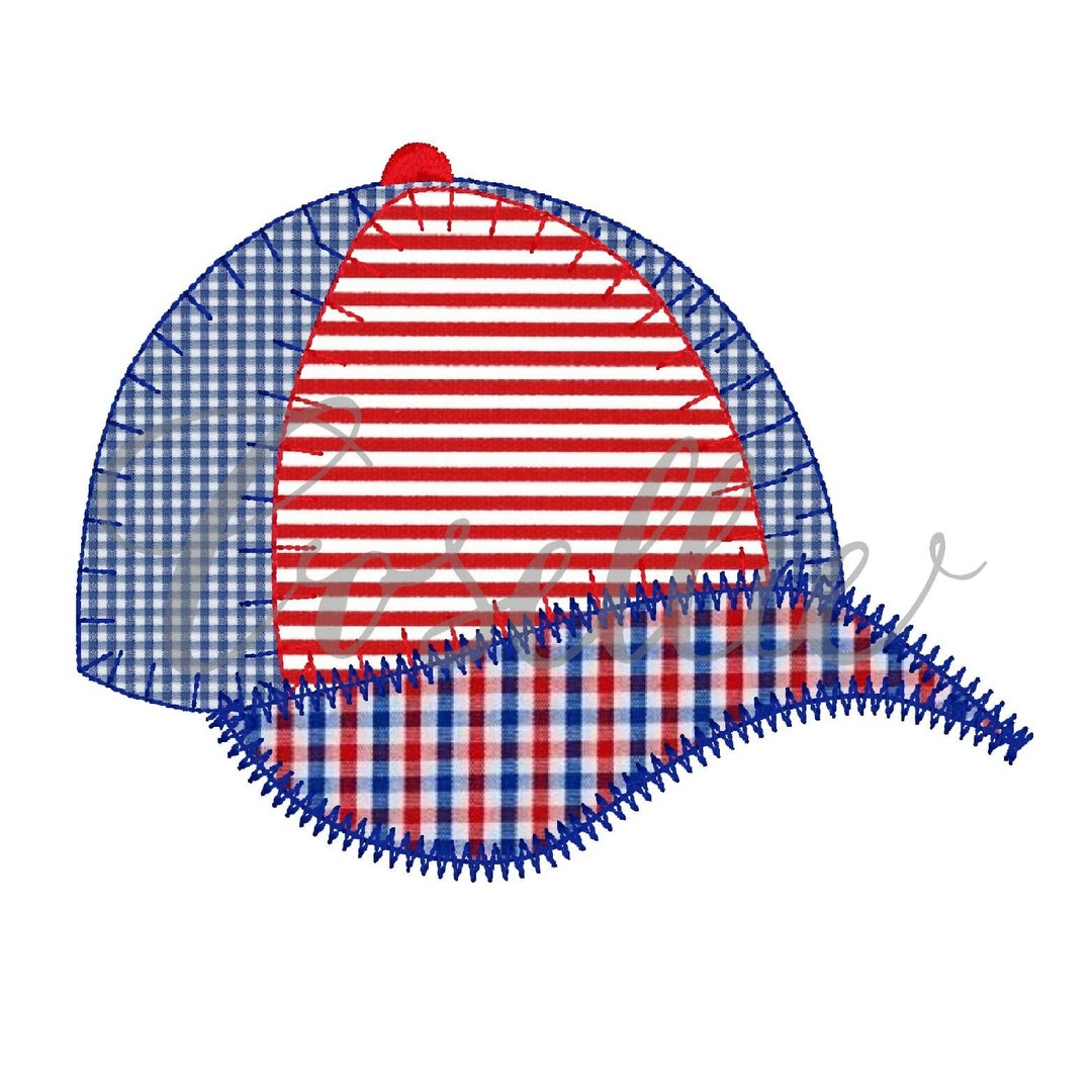 Baseball Cap Embroidery Design, Baseball Embroidery Design, Baseball