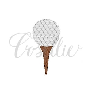 Projekt haftu na miniaturową piłkę golfową, Projekt haftu na golfa, Golf, Kije golfowe, Mini golf, Piłka golfowa, Wózek golfowy, Projekt dla chłopca, Projekt dla dziewczynki