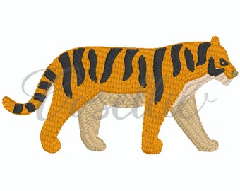 Mini tiger embroidery design, Tiger, Vintage tiger, Sketch tiger, Zoo, Tigers, Football, Vintage stitch embroidery design, Lion, Elephant