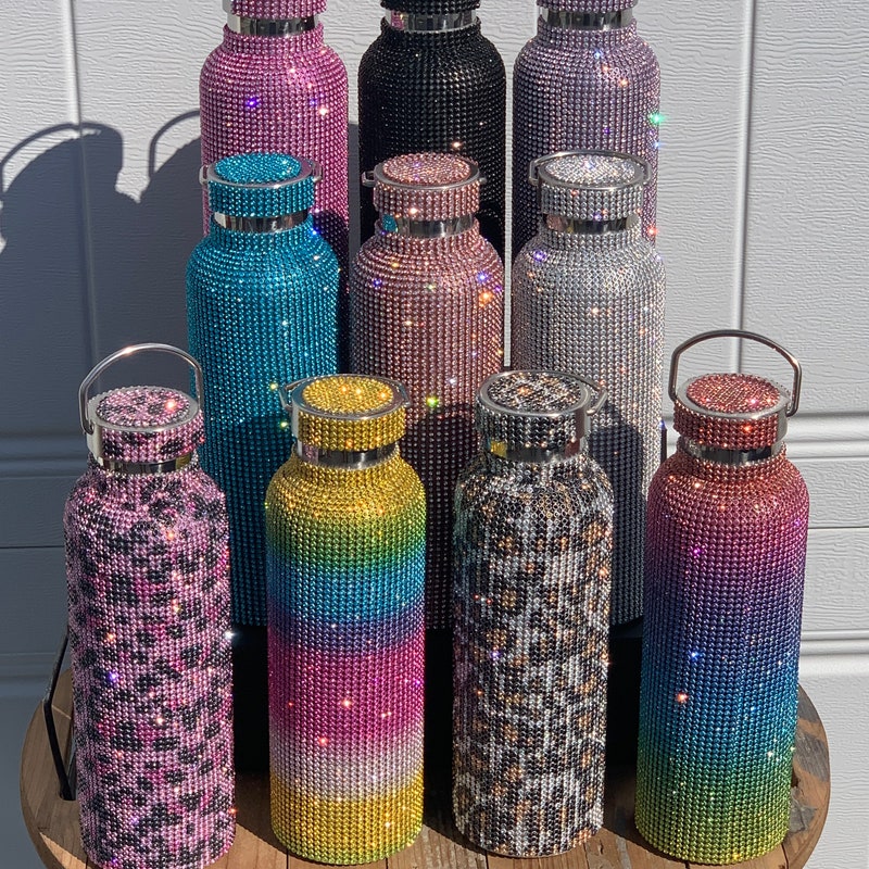 Sticker Bottle Rhinestone Rhinestone Bottle - Etsy