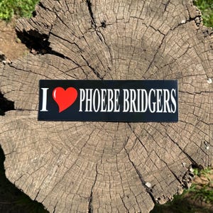 I Love Phoebe Bridgers Sticker