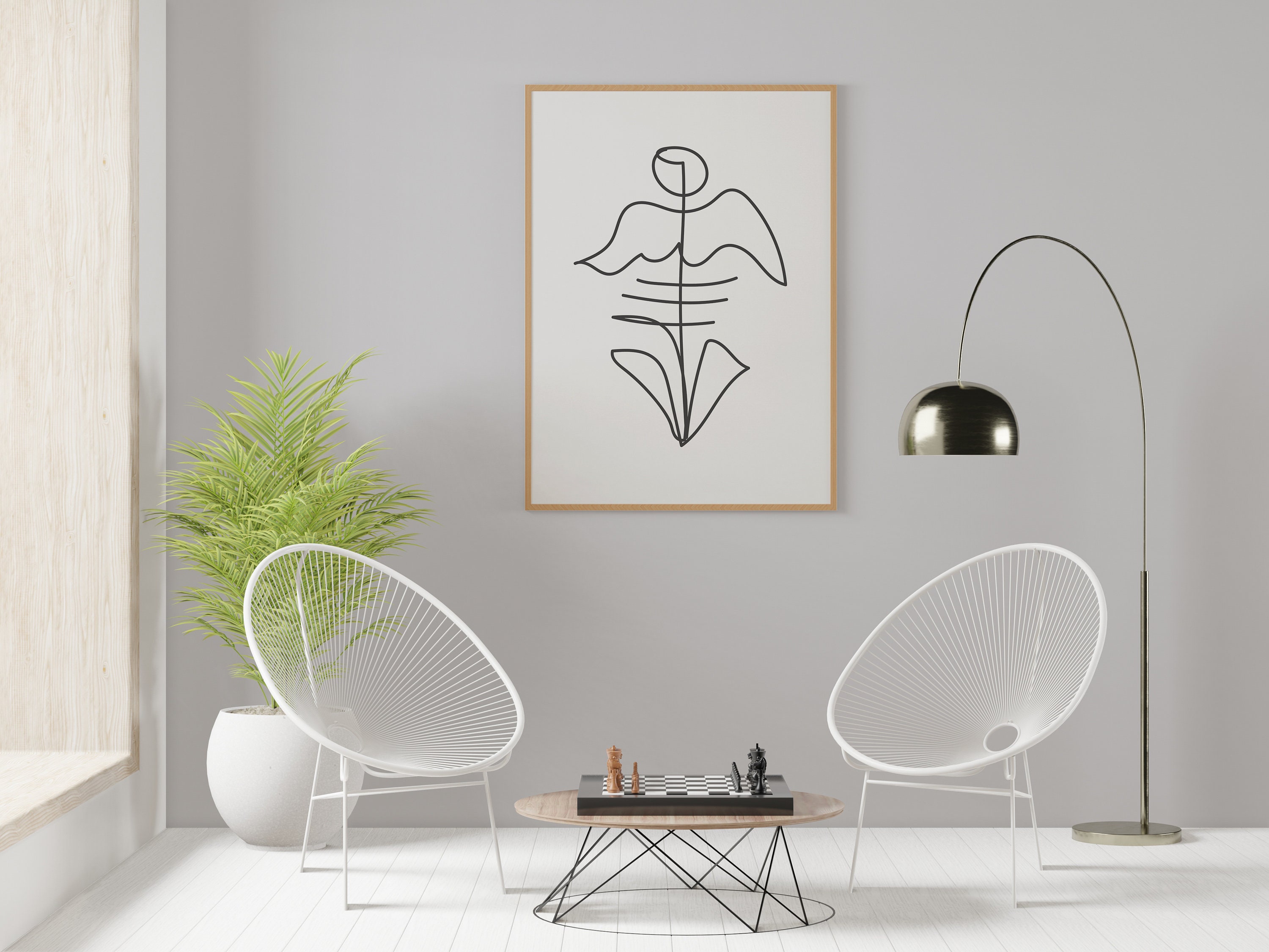 Line Art Abstract Art Print Line Drawing Wall Art Line Art Etsy