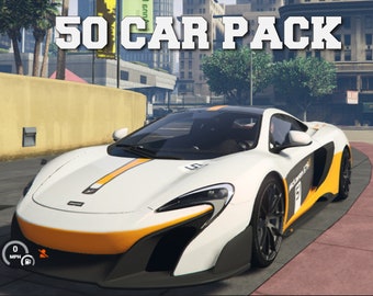 GTA V Vehicle Pack: 50 High-Quality Cars | FiveM Ready |Optimized | Grand Theft Auto 5