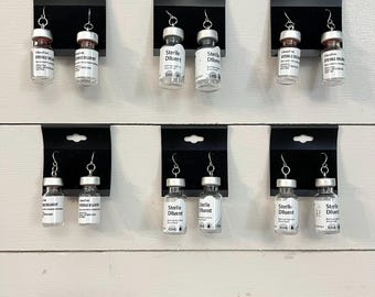 Sterile Diluent Earrings