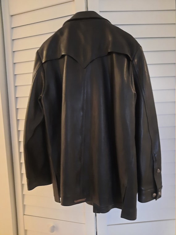 Chrome hearts leather jacket clearance