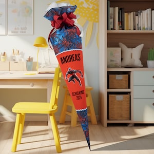 Cartable 1 MÈTRE Spider pour garçons sac à sucre école