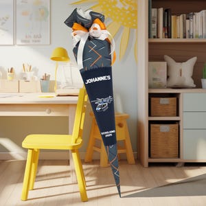 Cartable 70 cm adapté au cartable Step Cloud Helicopter Sam pour garçons Sac à sucre pour l'école comme oreiller.