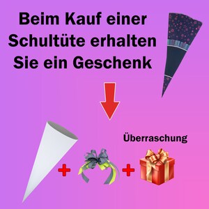 Schultüte 70 cm passend zum Schulranzen Step Cloud Butterfly Maja für Mädchen Zuckertüte Einschulung schultüte als kissen Bild 9