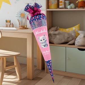 School cone 70 cm matching the school bag MNeill Perfecto Dream Mac2 for girls sugar cone school enrollment