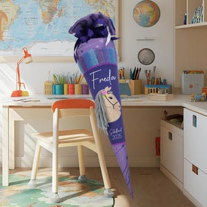 Cartable 85 cm assorti au cartable Step Space Schleich Horse Club Holsteiner Mare Edition Limitée pour fille inscription scolaire broderie