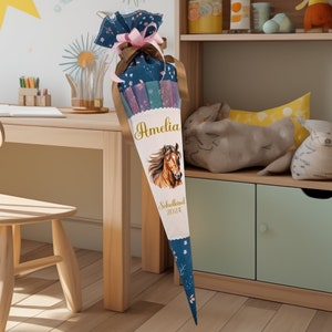 Cartable assorti au cartable Step Wild Horse Ronja pour filles, sac à sucre pour l'école