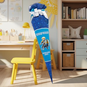 Cône d'école 70 cm adapté au Step Novelmore Arwynn pour garçons cône de sucre pour l'école