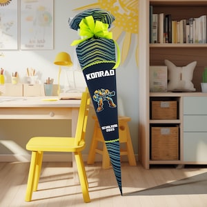 Cartable 70 cm adapté au cartable Step Space Power Robot pour garçons Sac à sucre pour l'école comme oreiller.