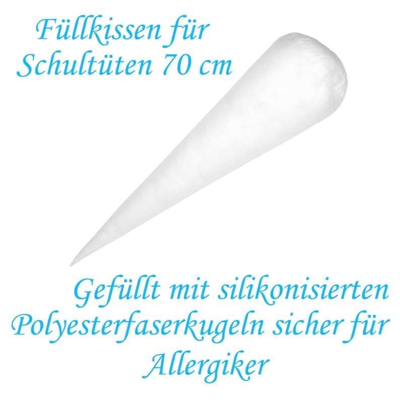 Schultüte 70 cm passend zum Schulranzen Step Cloud Butterfly Maja für Mädchen Zuckertüte Einschulung schultüte als kissen Bild 8